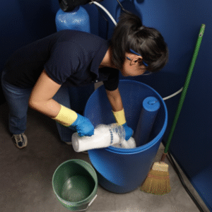 Brine Tank Cleaning